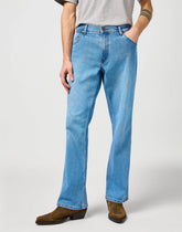Męskie Spodnie Jeansowe Wrangler Horizon Bohemian Blue 112362431